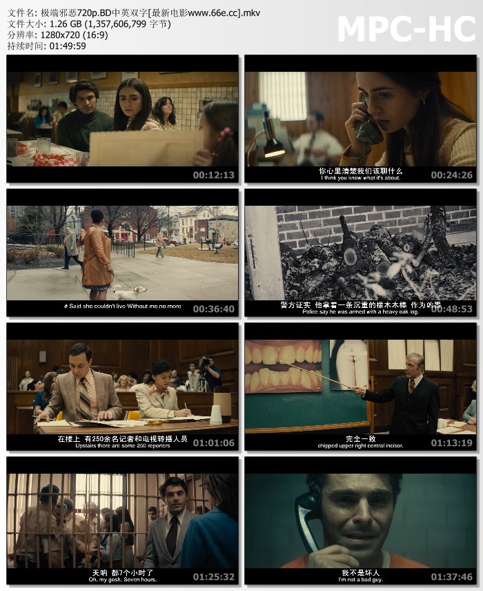 2019惊悚《极端邪恶》720p.BD中英双字