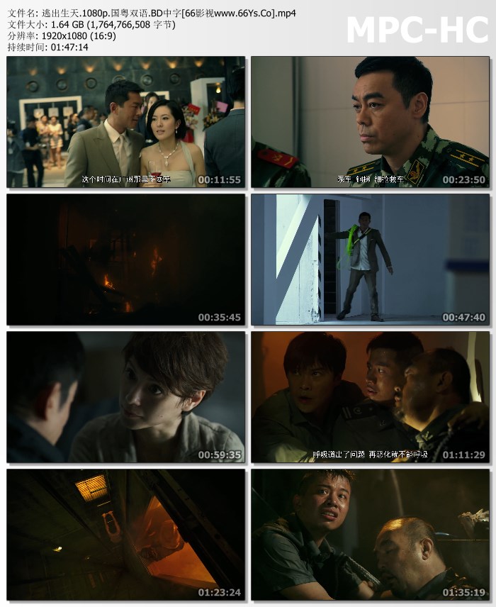 经典动作《逃出生天》1080p.国粤双语.BD中字