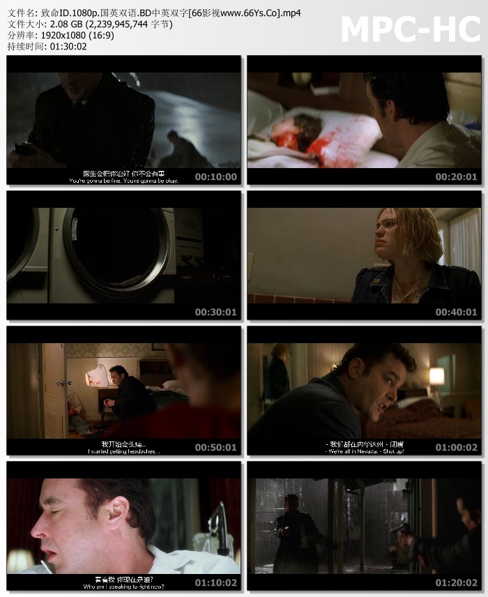 经典高分惊悚《致命ID》1080p.国英双语.BD中英双字