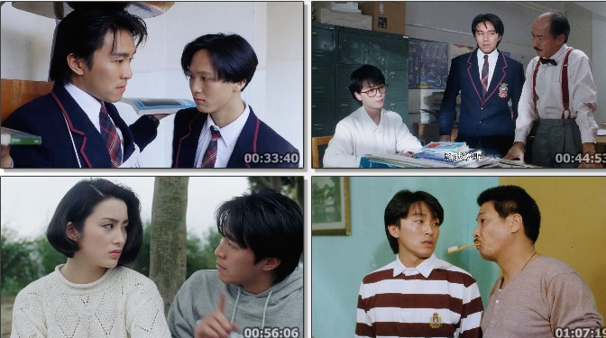 经典喜剧《逃学威龙1-3》1080p.国粤双语.BD中字