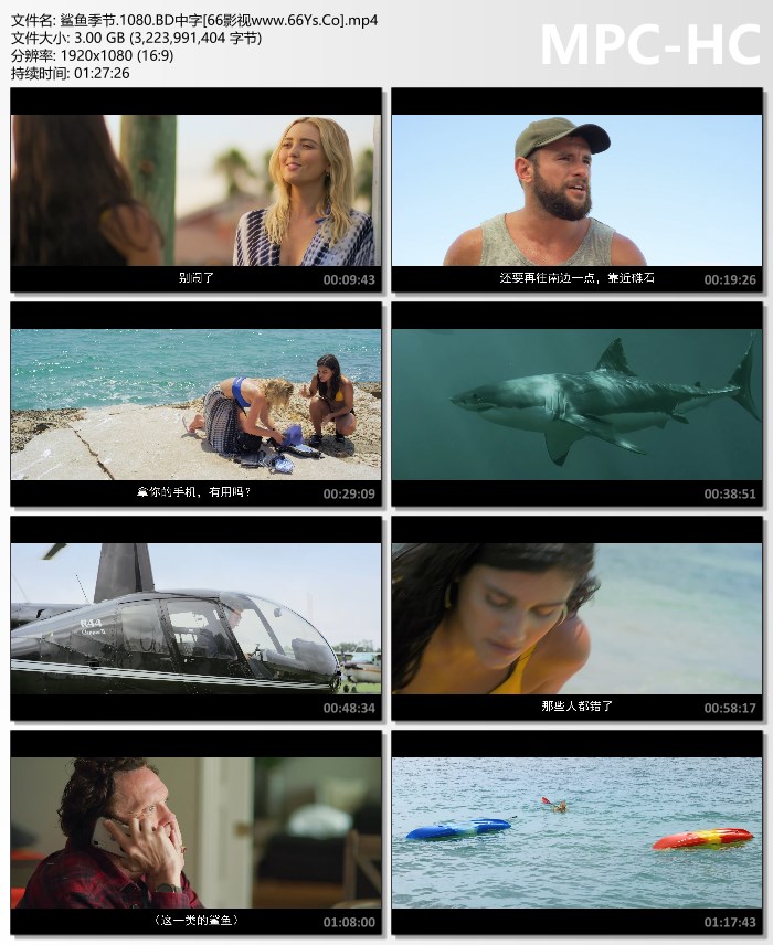 2020动作惊悚《鲨鱼季节》1080p.BD中字