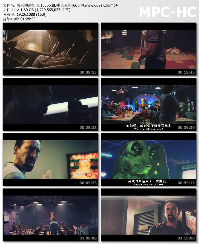 2021恐怖动作《威利的游乐园》1080p.BD中英双字