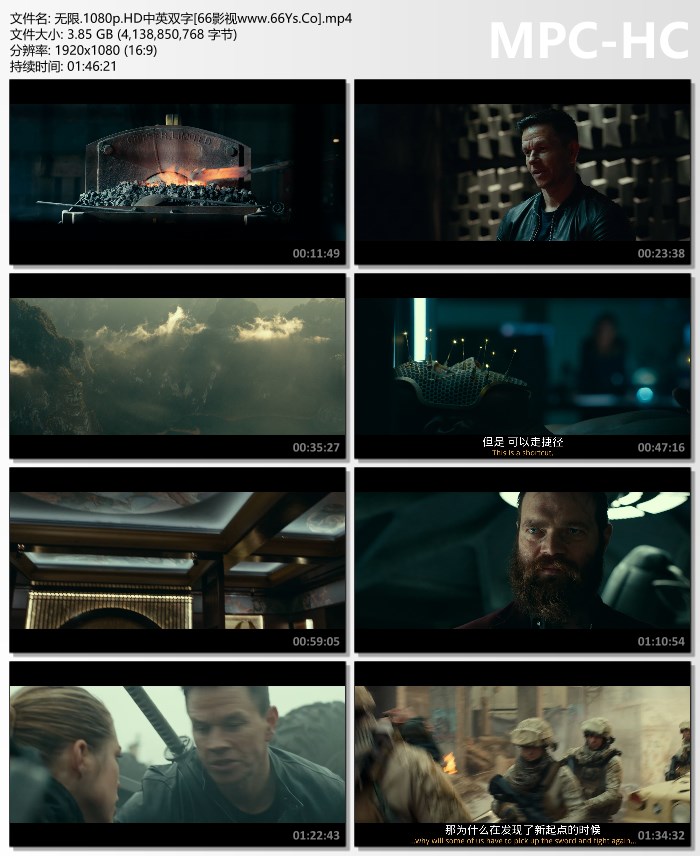 2021科幻惊悚《无限》1080p.HD中英双字