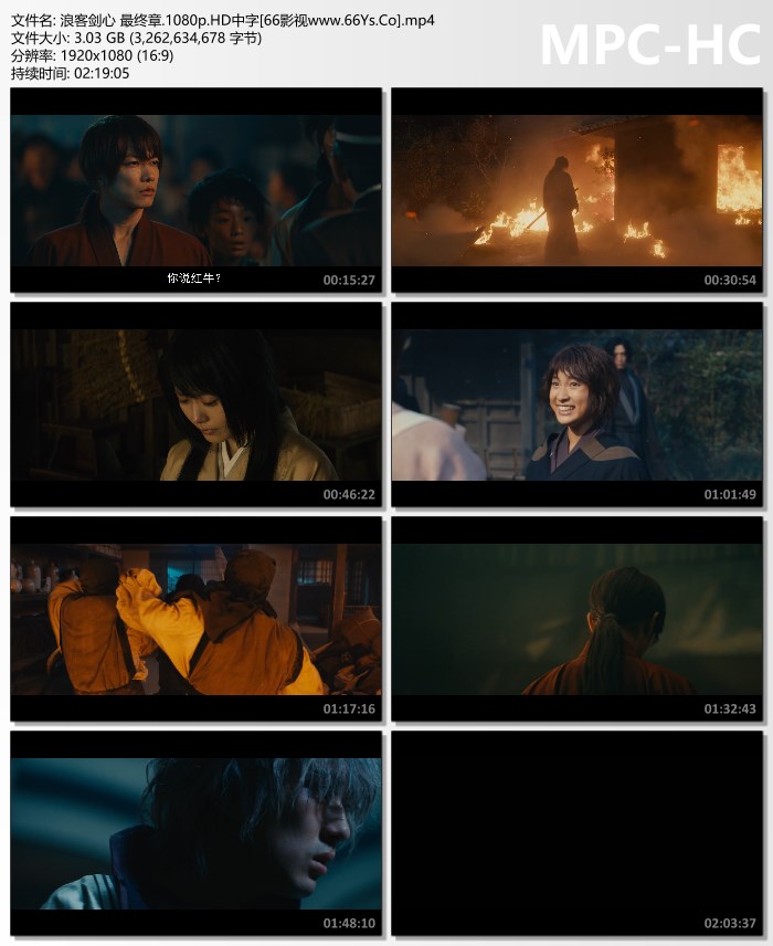 2021高分动作《浪客剑心 最终章 人诛篇》1080p.HD中字