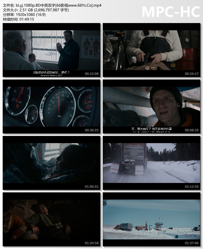 2021动作惊悚《冰路营救》1080p.BD中英双字