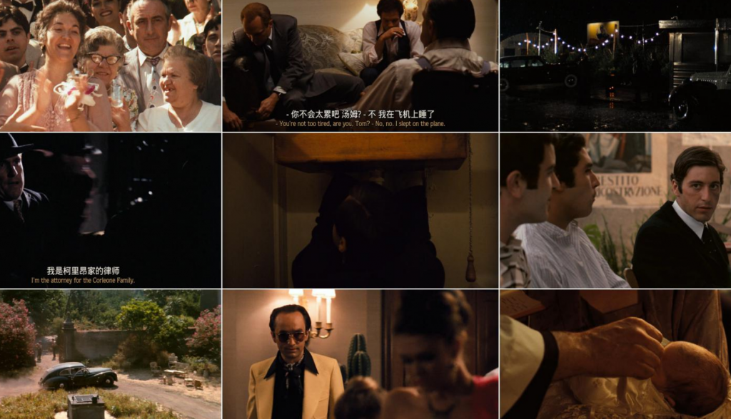 封神《教父123三部曲合集》周末选好电影,就看这个电影,封神高分!