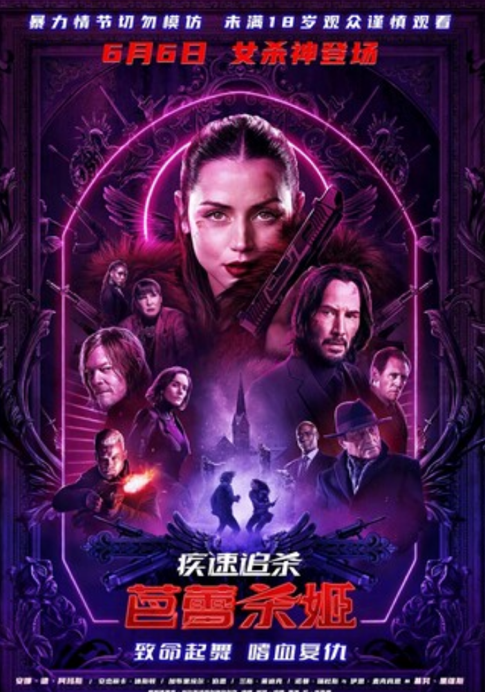 2025动作惊悚《疾速追杀：芭蕾杀姬》4K.HD中英双字